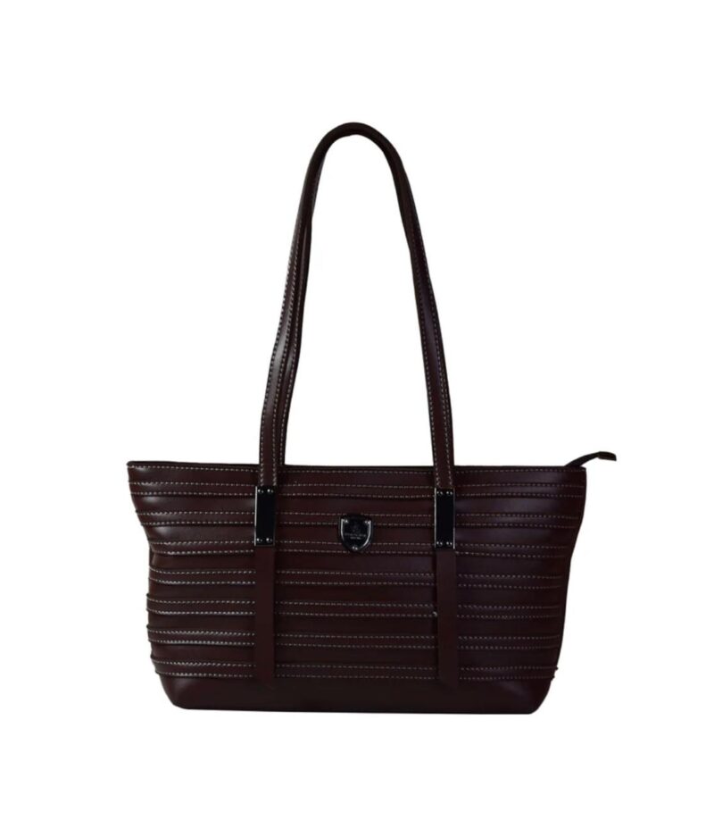 Brown Burbery Tote - Image 4