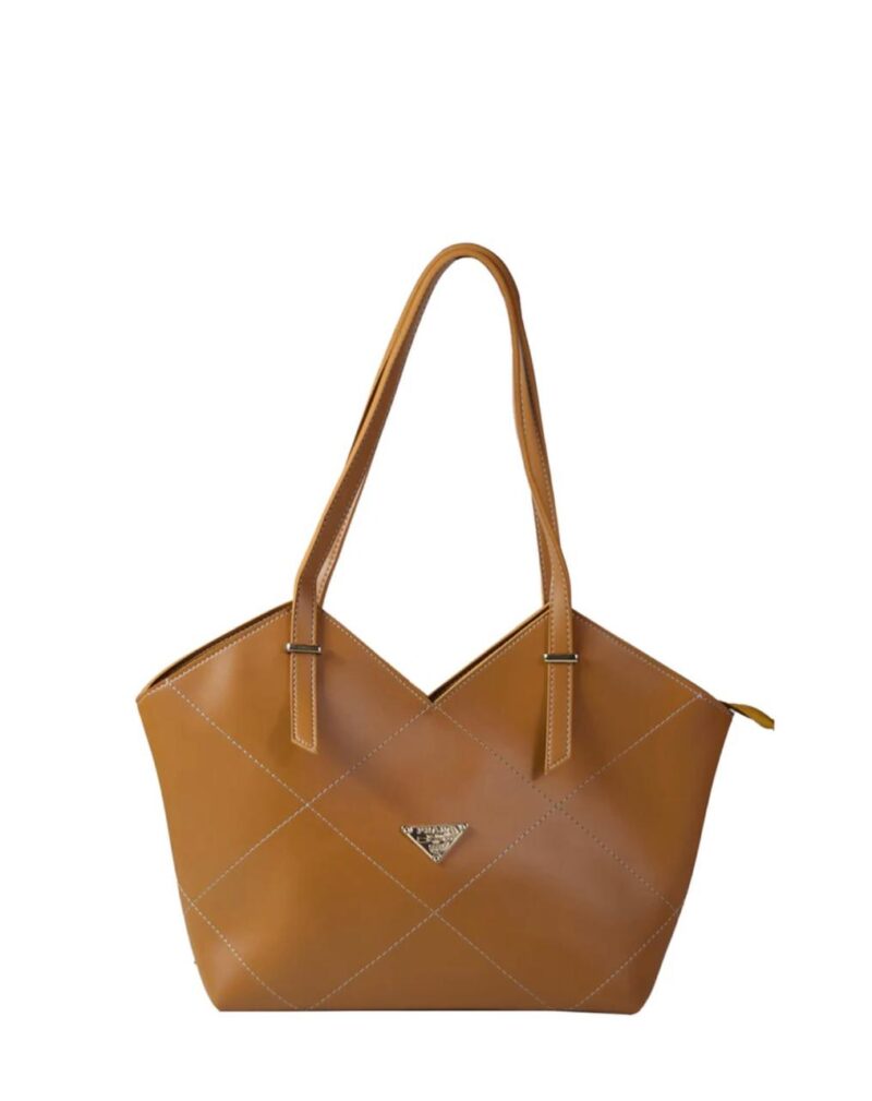 Brown Simple Tote Bag - Image 4