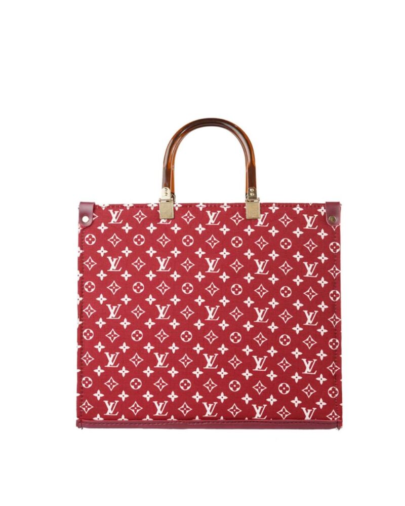 Red LV Tote - Image 2