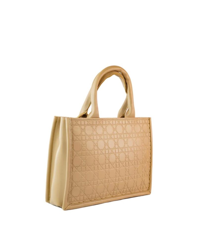 Light Beige Leather tote - Image 2