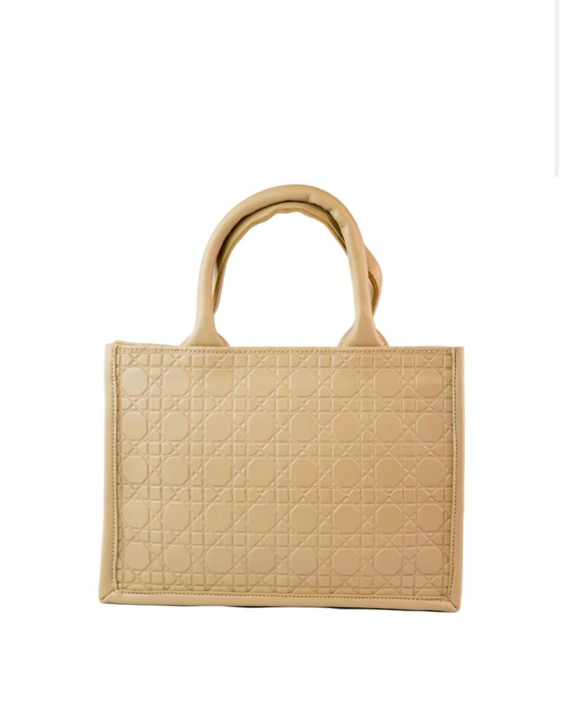 Light Beige Leather tote