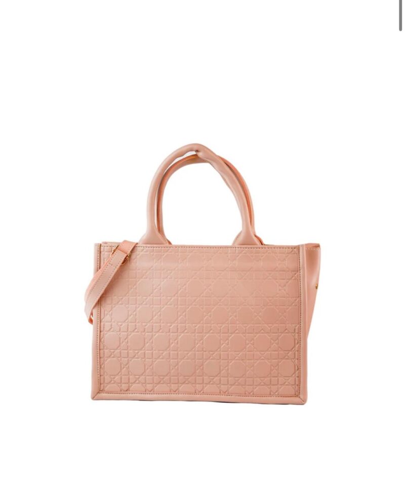 Light Pink Leather tote - Image 2