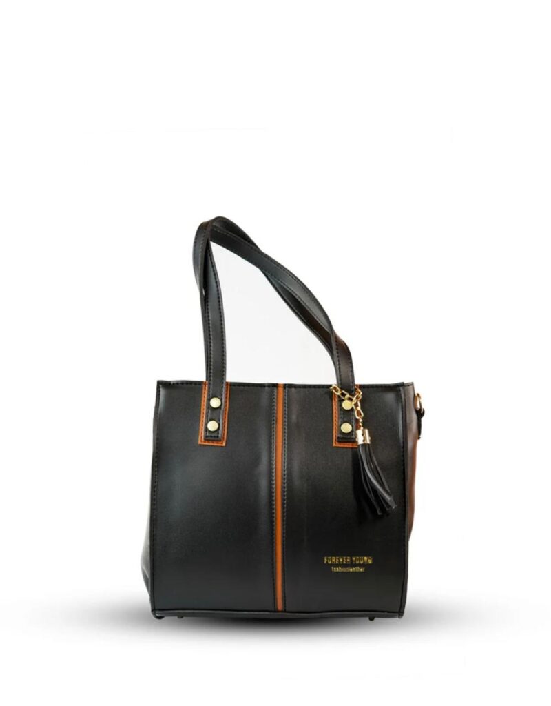 Black leather bag - Image 3