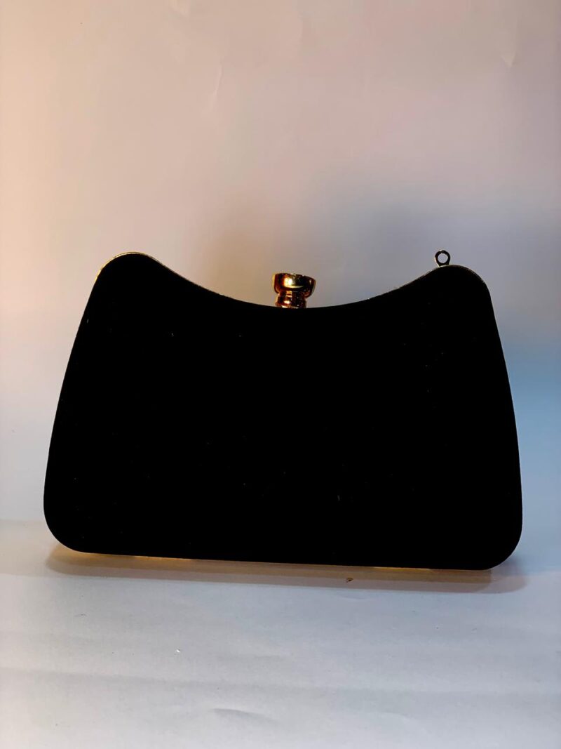 Black Metal Clutch